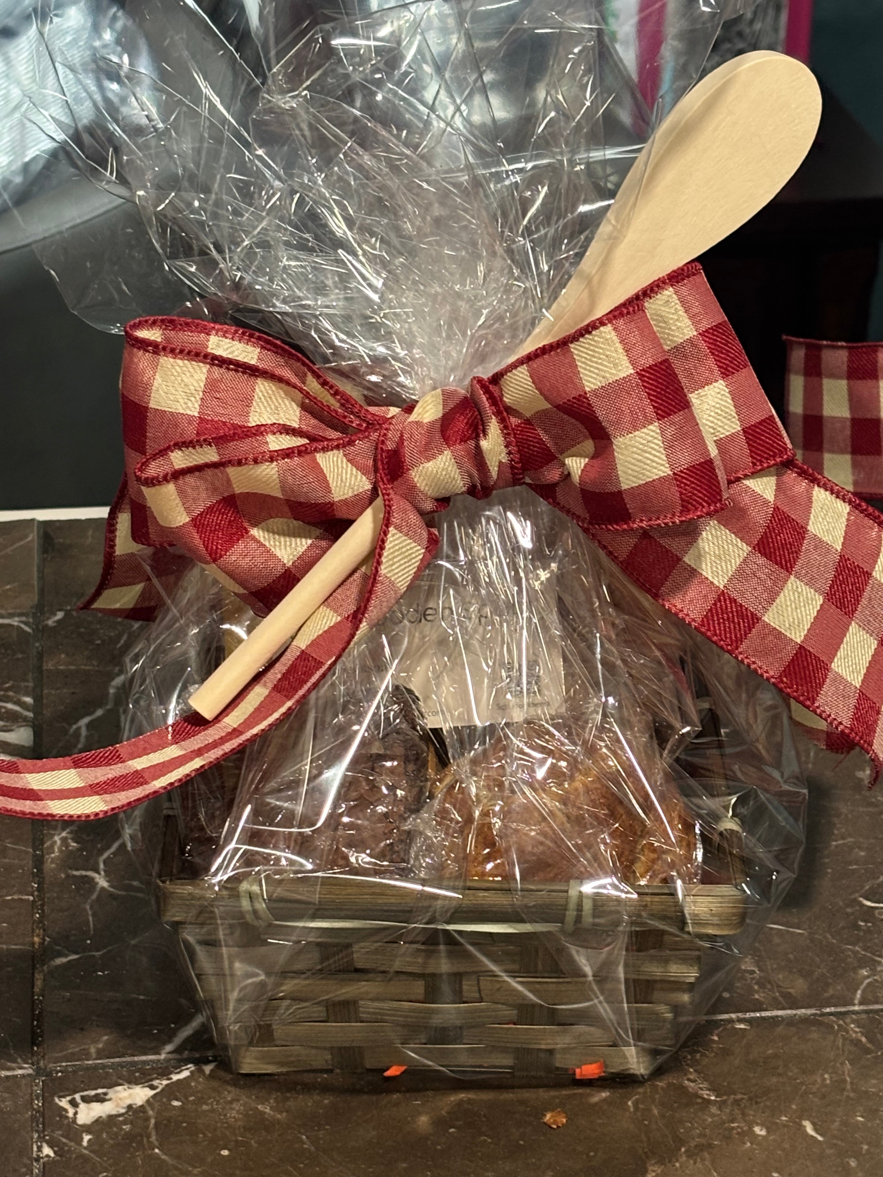 The Wooden Spoon signature cookie gift basket
